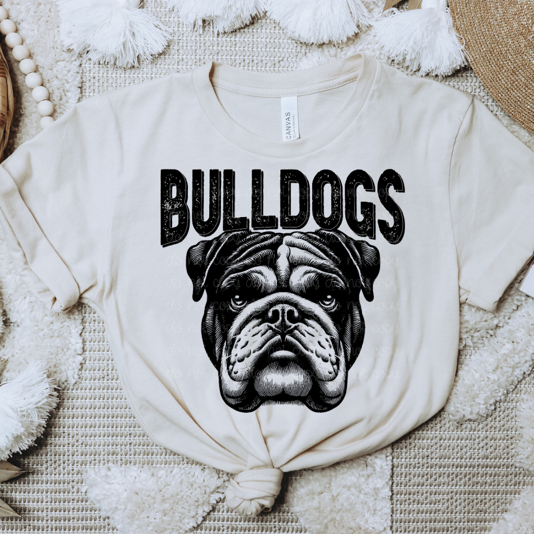 Bulldogs Solid Black