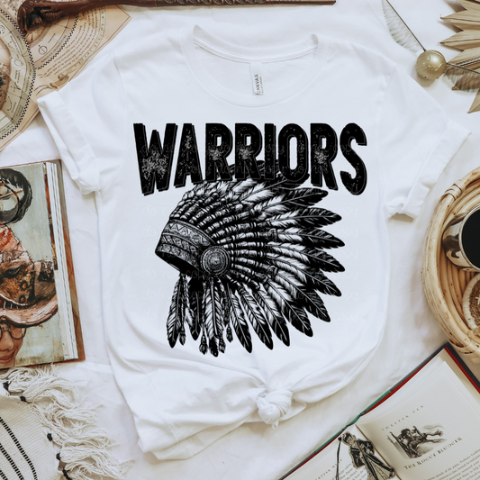 Warriors Solid Black