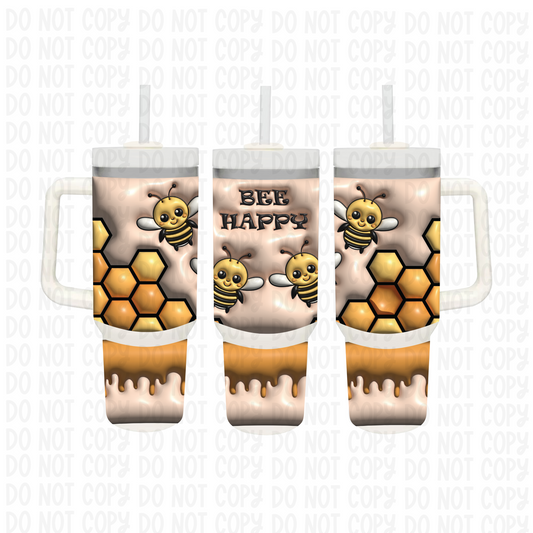 3D Bee Happy