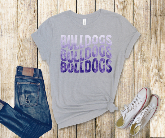 Wavy Bulldogs Bulldogs Bulldogs