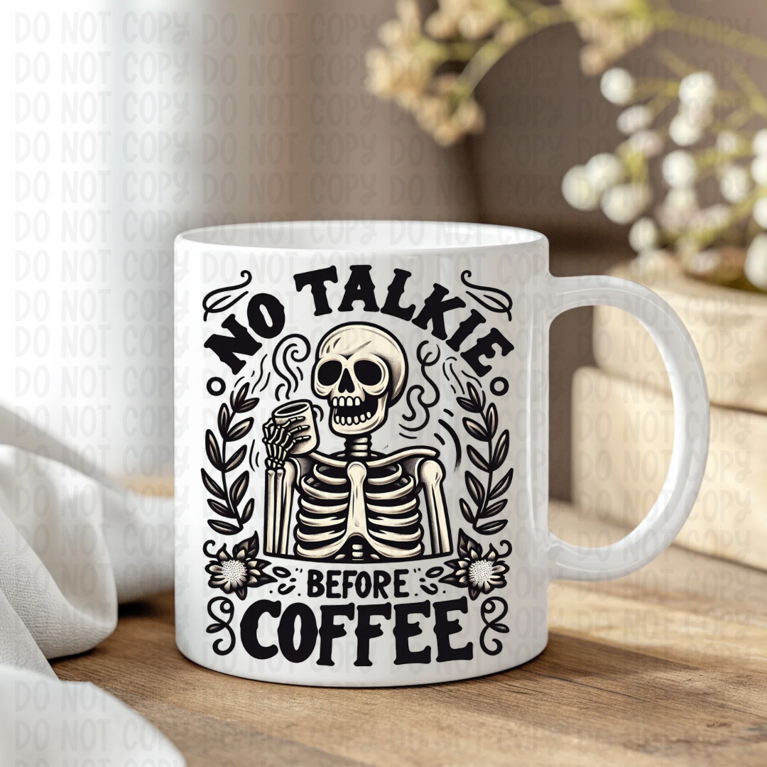 No Talkie Before Coffee