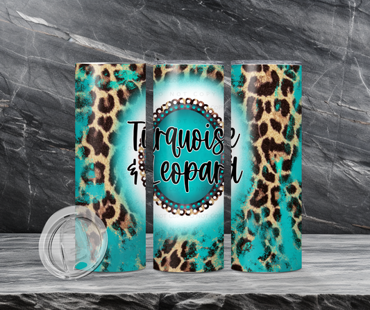 Turquoise & Leopard